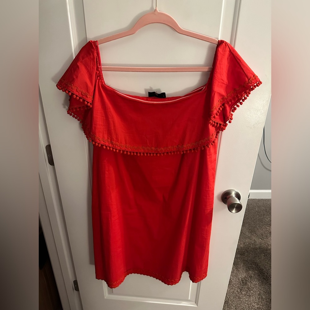 Red dress